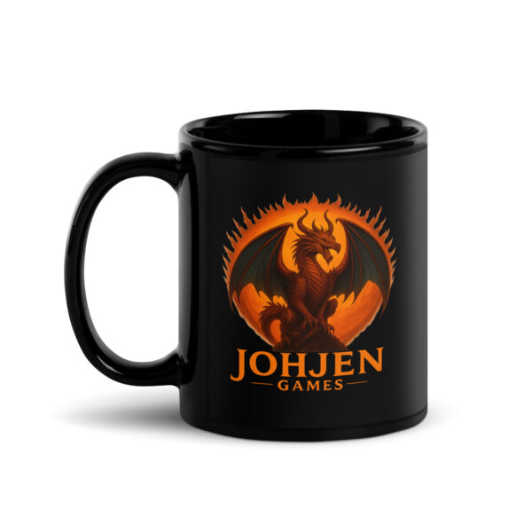 Black Glossy Mug - Image 2