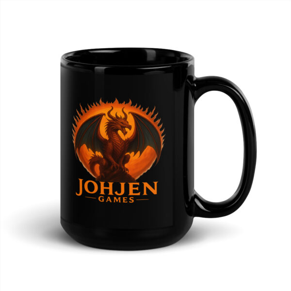 Black Glossy Mug - Image 5